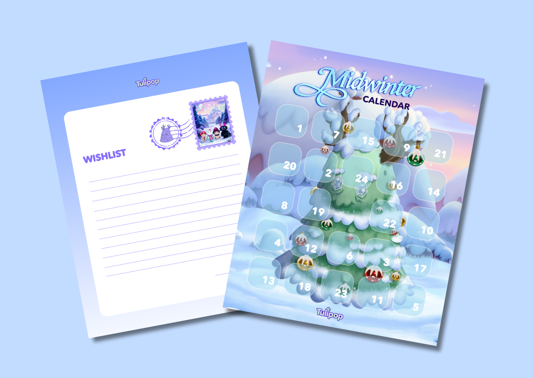 Midwinter Calendar: Wishlist