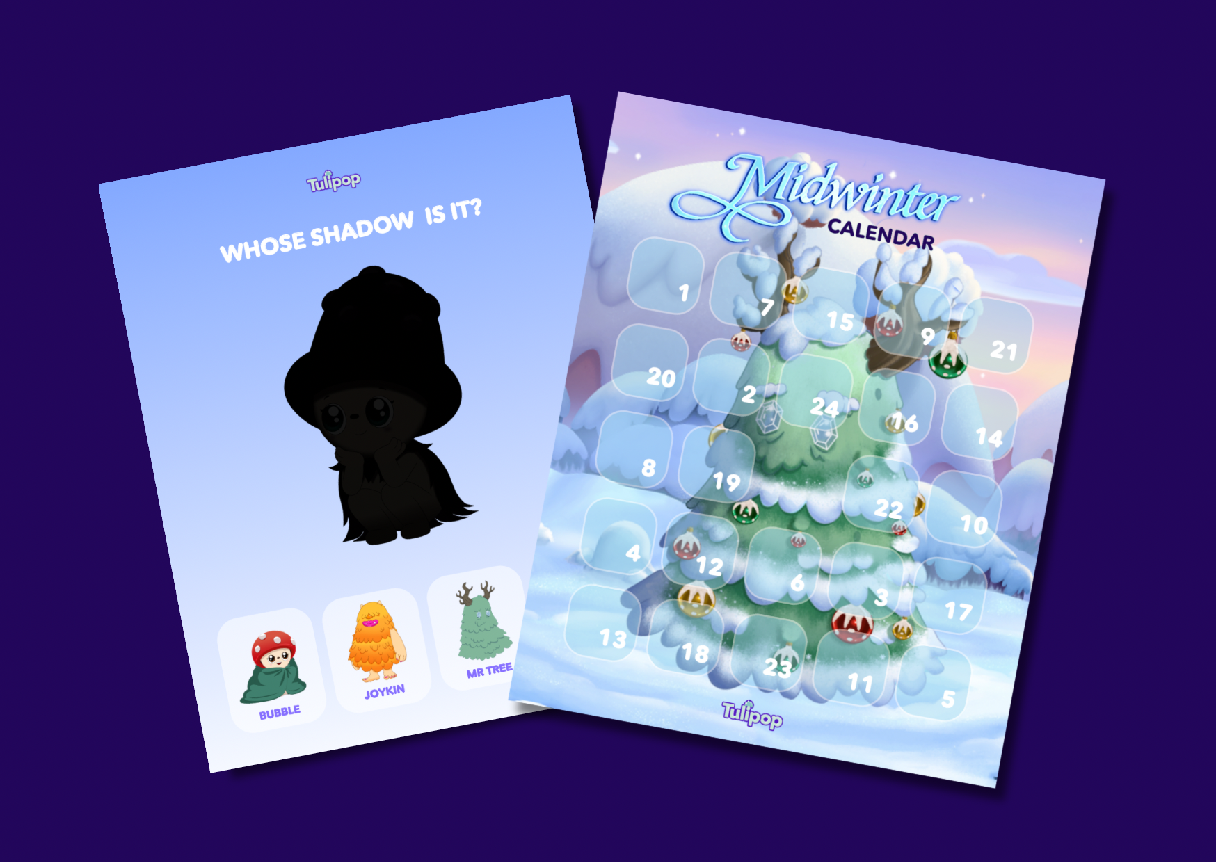 Midwinter Calendar: Whose Shadow Is It?