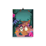 Fred Hiding - The Forgotten Forest Poster