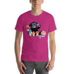 Fred Eating Mushrooms Adult Unisex T-Shirt