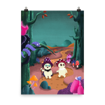 Fred Hiding - The Forgotten Forest Poster