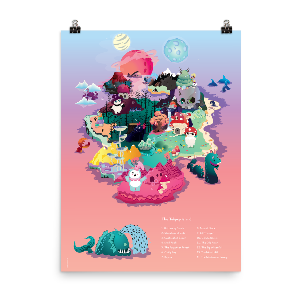 Tulipop Island Poster