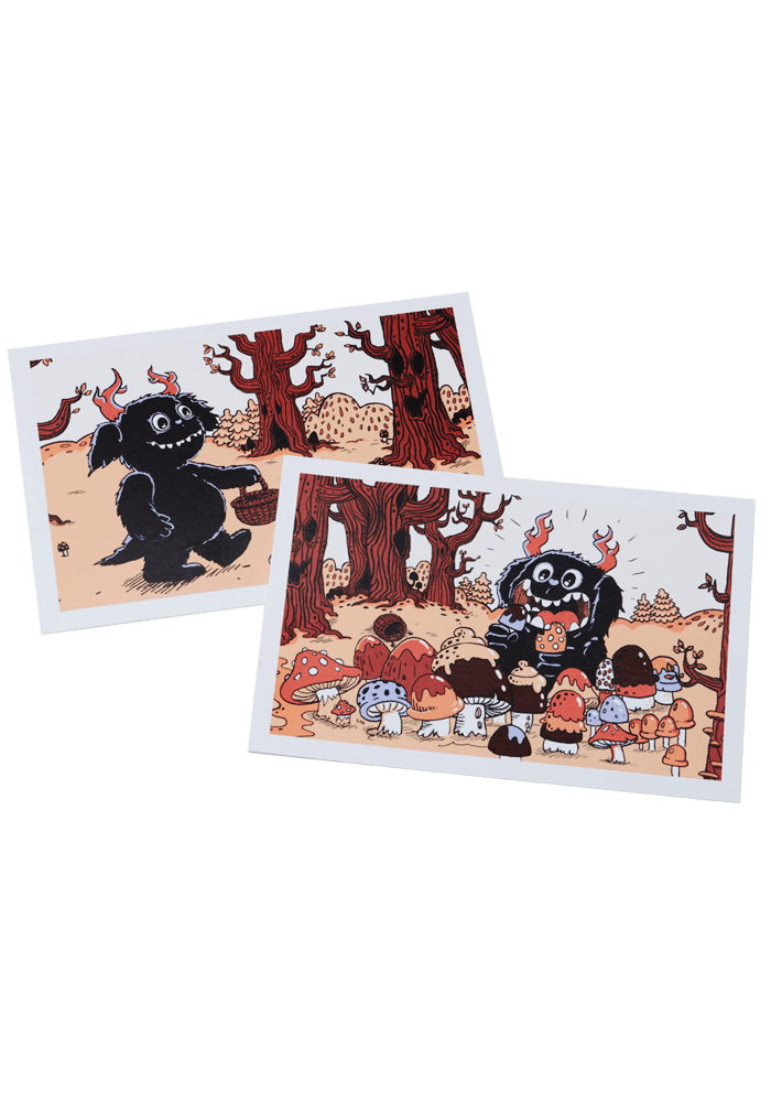 Postcards 8 Pack Fred