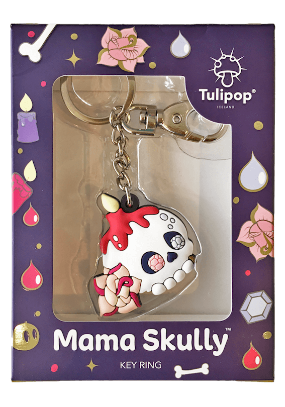 Mama Skully Key Ring
