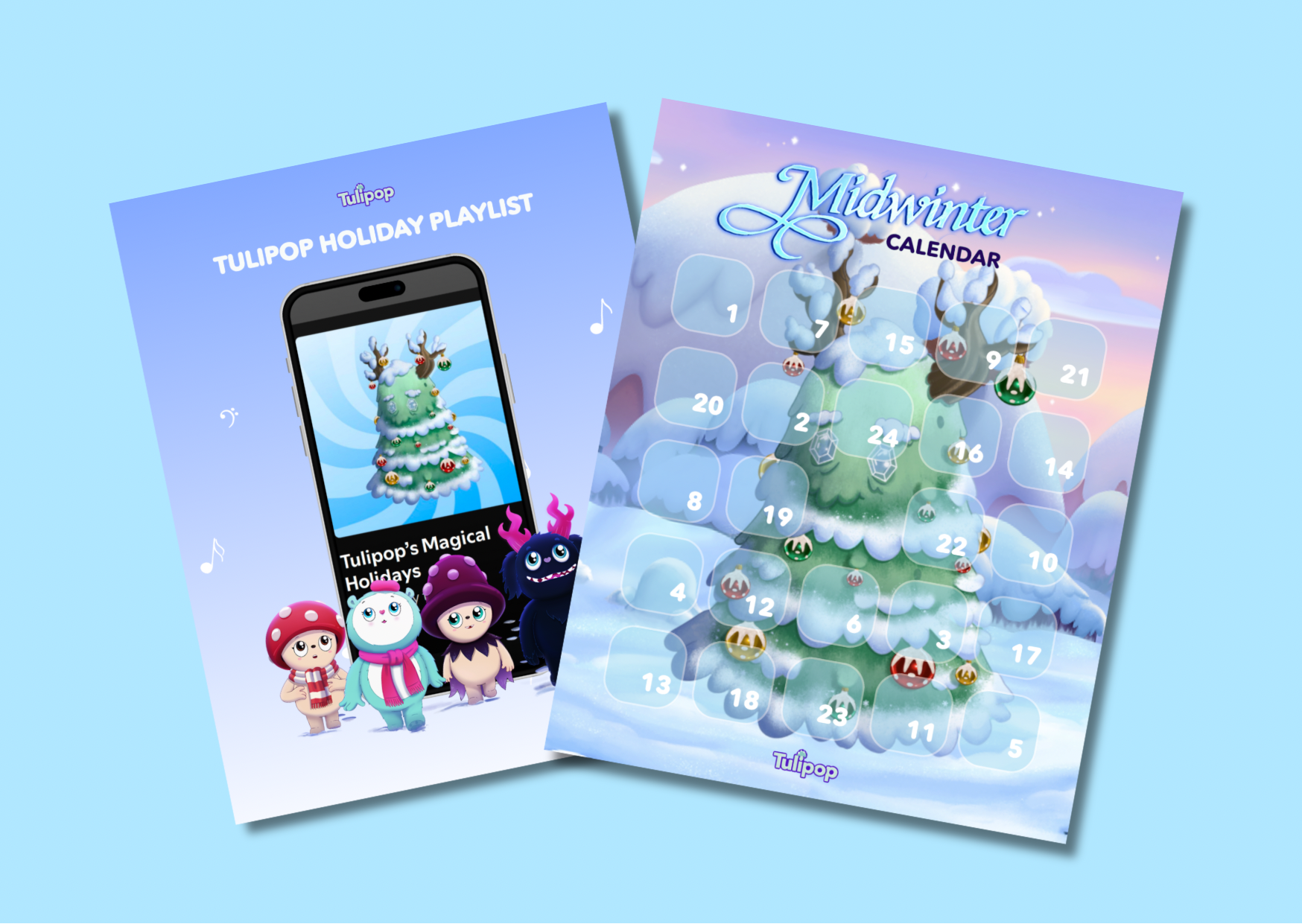 Midwinter Calendar: Tulipop Holiday Playlist