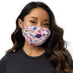 Pink Face Mask with Pattern