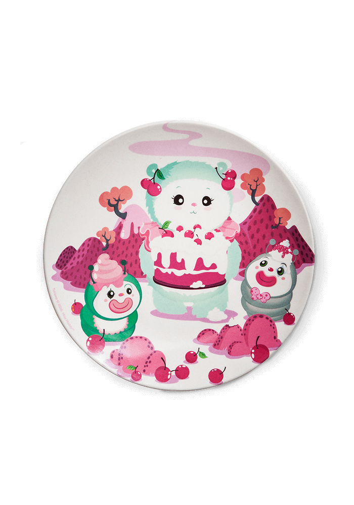Miss Maddy Bamboo plate