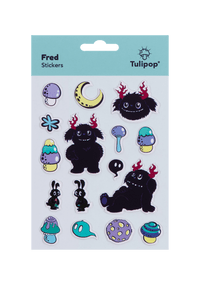Tulipop Puffy Stickers (4 Pack) Fred